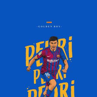 Pedri wallpaper cartoon