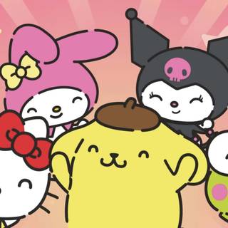 hello kitty and friends