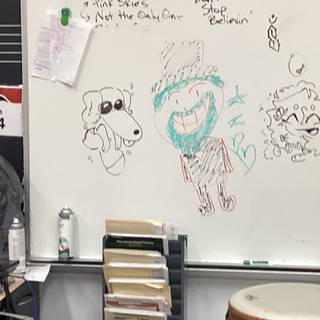 Drawing in my choir room