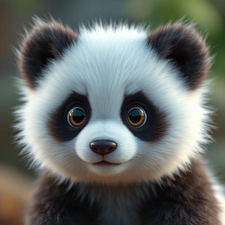 Cute Panda Cub
