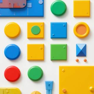 Abstract geometric shapes