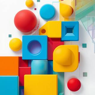 Abstract geometric shapes