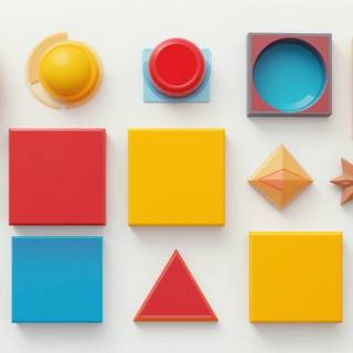 Abstract geometric shapes