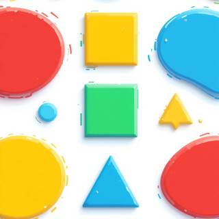 Abstract geometric shapes