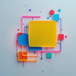 Abstract geometric shapes