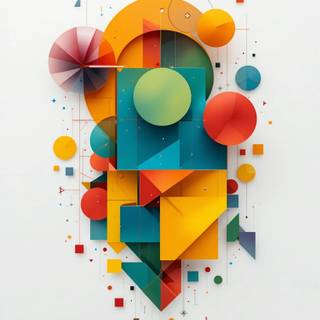 Abstract geometric shapes