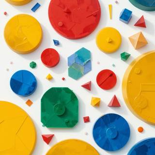 Abstract geometric shapes