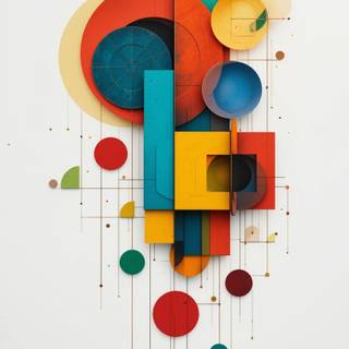 Abstract geometric shapes