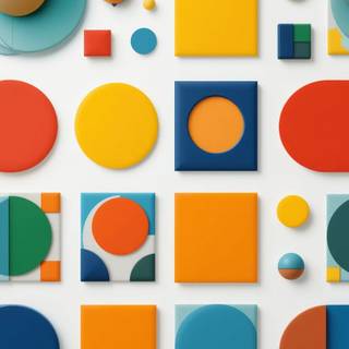 Abstract geometric shapes