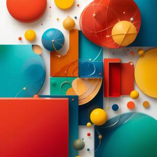 Abstract geometric shapes