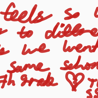 It feels so weird that we go to different schools now we went to the same schools PreK-5th grade to Annissa