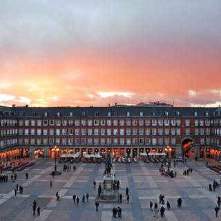 Plaza Mayor in Madrid, Spain
