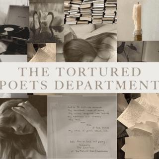 TAYLOR SWIFT TORTED POETS DEPARTMENT COLLAGE 