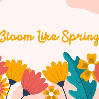  preppy spring wallpaper