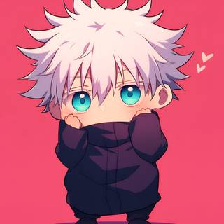 Daily Anime II Chibi Gojo!