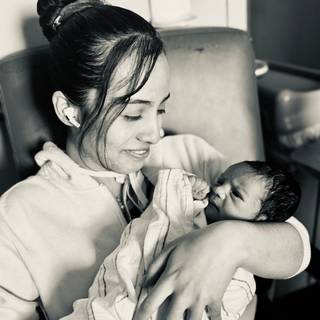 Me nd my nephew Nathaniel❤️