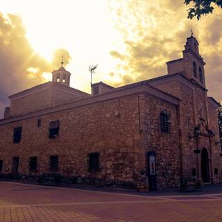 Church in Belmonte, Cuenca (Spain)