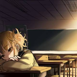 Toga In An Empty Classroom!!~ (Sad..)