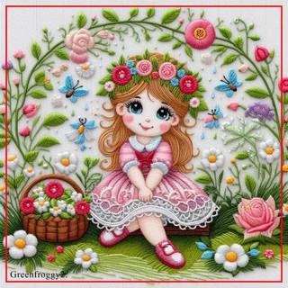 STITCH EMBROIDERY AI IMAGE