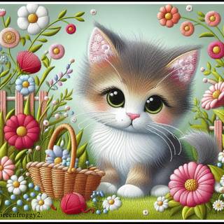 STITCH EMBROIDERY AI IMAGE