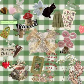 fairy core aesthetic! i made this myself :D I love fairy core