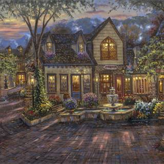 Painting by Robert Finale