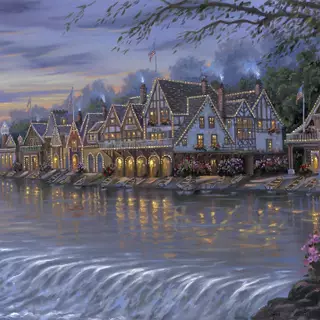 Painting by Robert Finale