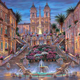 Painting by Robert Finale