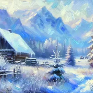 Frosty Winter Wonderland by QuantumCurator