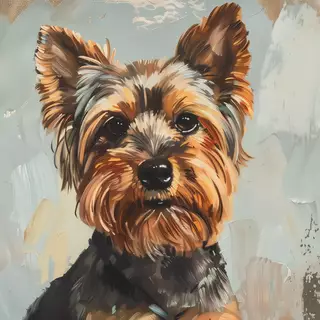 Yorkshire Terrier by CelestialCanvas