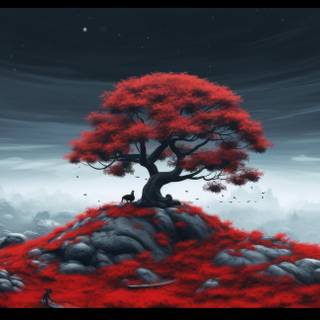 Crimson Solitude
