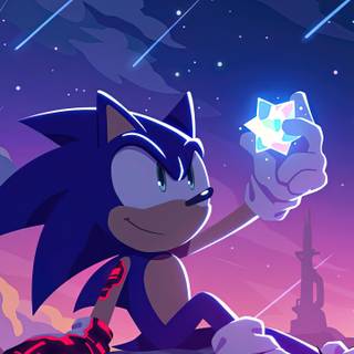 Sonic Was Checking Glow Star To See