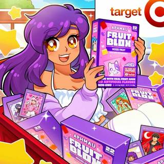 Aphmau Goes The Target To Buy Fruit Blox Cards