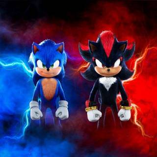 Sonic Vs Shadow From Sonic The Hedgehog 3