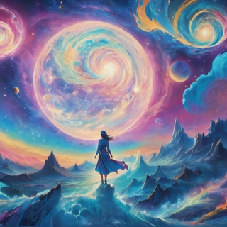Psychedelic Landscape by AnimeHead