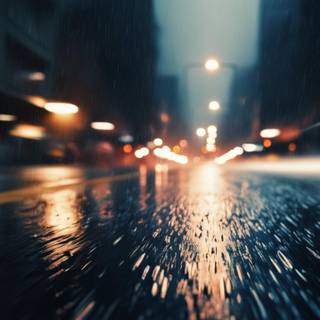 Rainy city