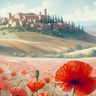 Dream of Tuscany by babdogcat