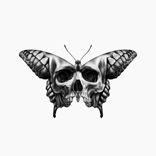 Butterfly Skull