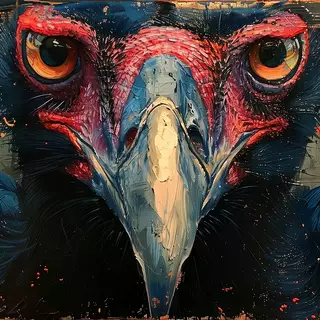 Vulture by CelestialCanvas