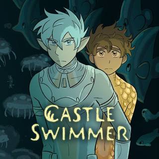 Castle swimmer