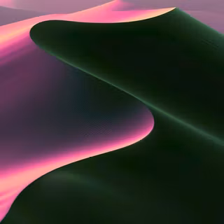 Green and Pink Sanddune