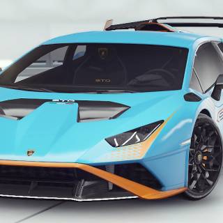 blue lamborghini asphalt 9