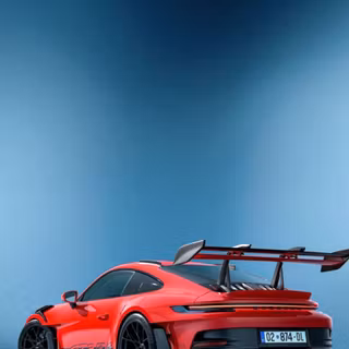 Red Porsche