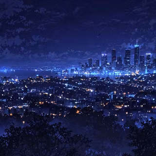 Blue City View