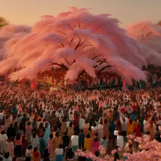 Cherry Blossom Festival by QuantumCurator