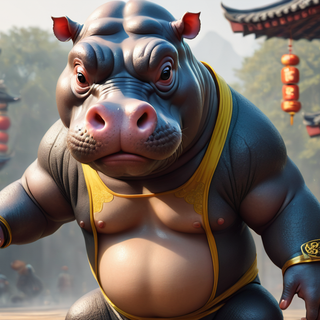 Kung Fu Hippo