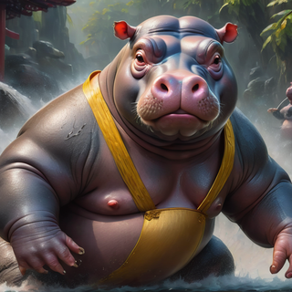Kung Fu Hippo