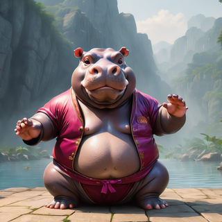 Kung Fu Hippo