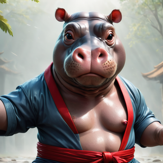 Kung Fu Hippo
