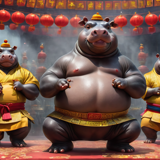 Kung Fu Hippo